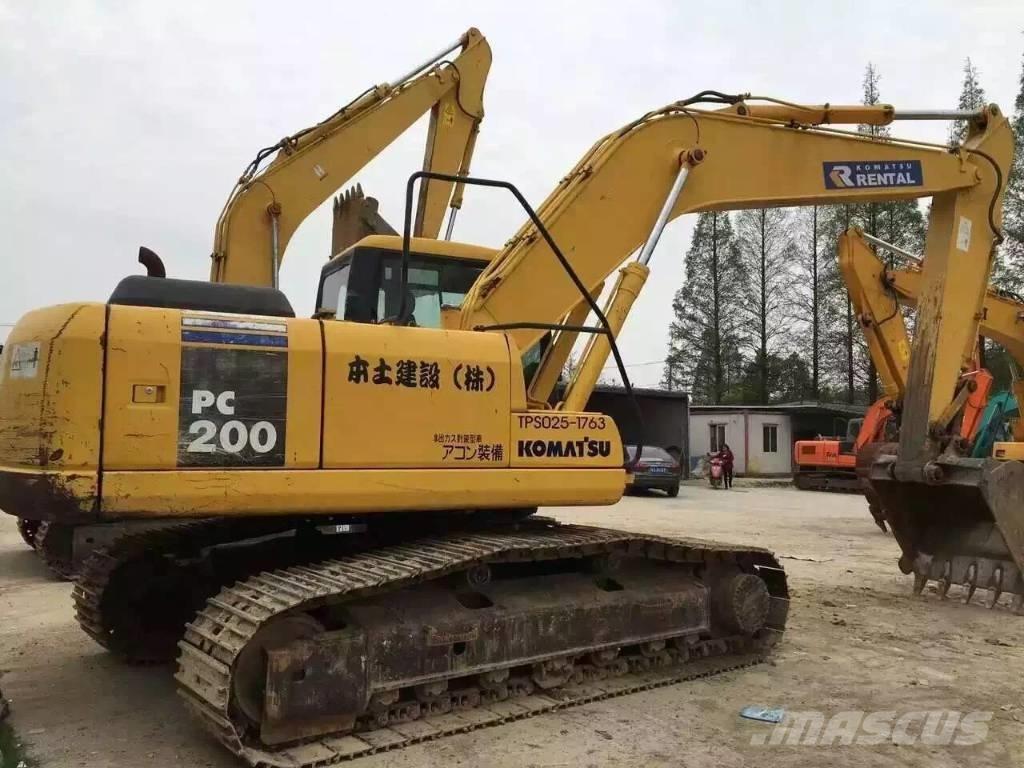 Komatsu pc200-7 Crawler excavators
