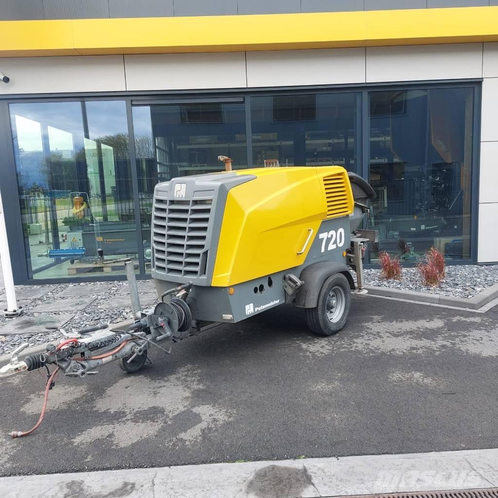 Putzmeister P 720 TD Concrete pump trucks