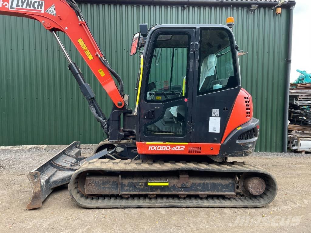 Kubota KX 080 Midi excavators  7t - 12t