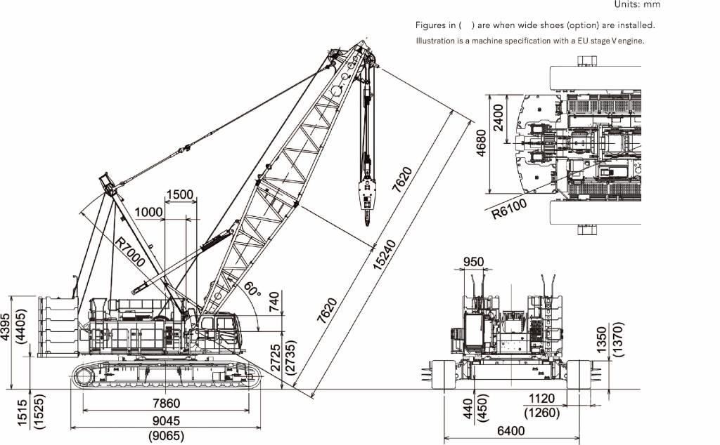 sumitomo SCX2800A-3 Tracked cranes