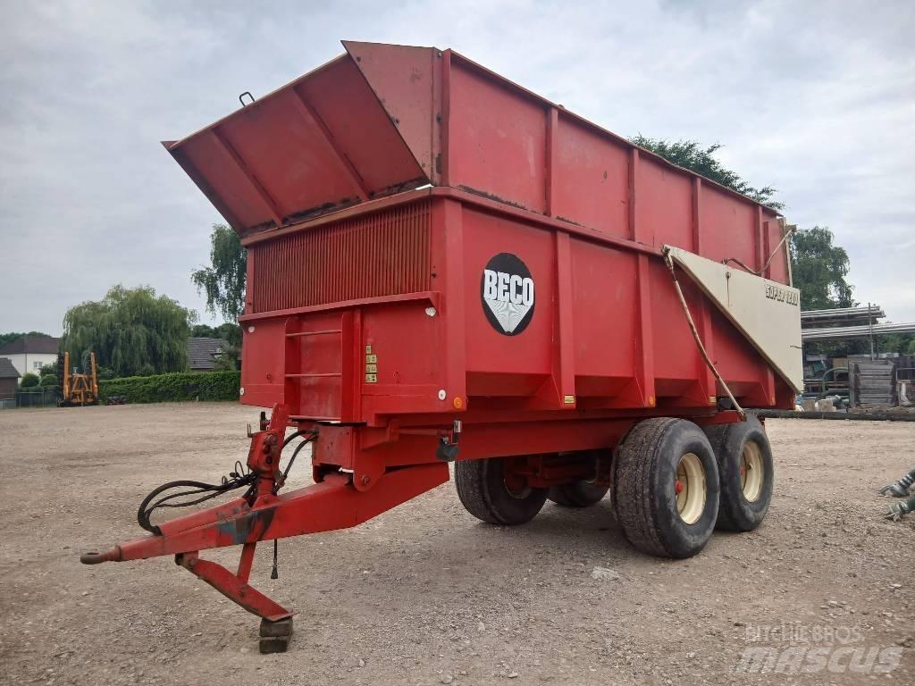 Beco super 1200 Tipper trailers