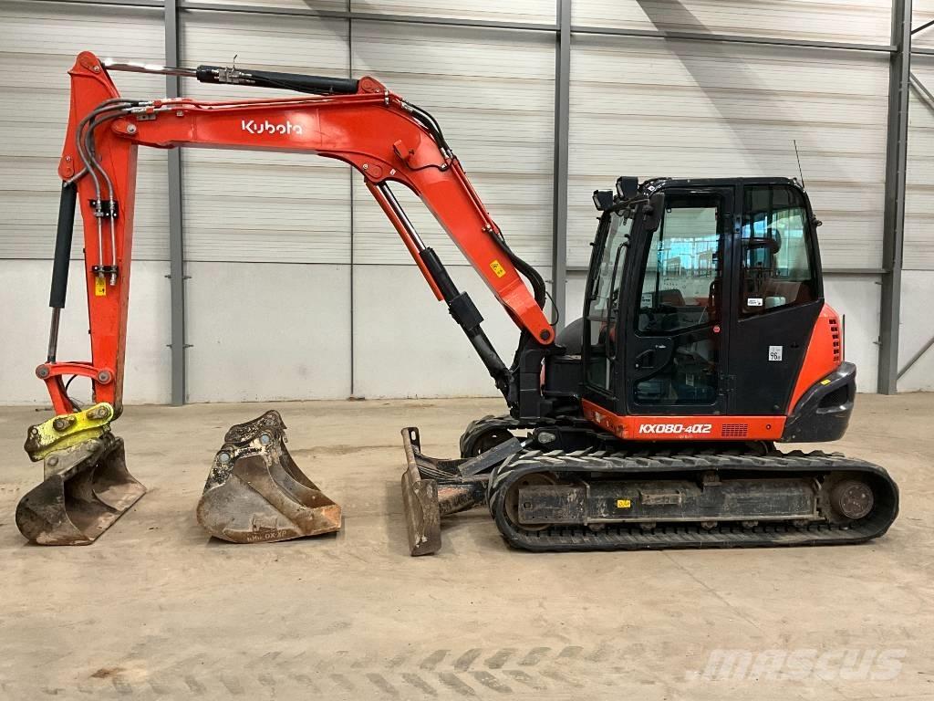 Kubota KX 080-4 A 2 Midi excavators  7t - 12t