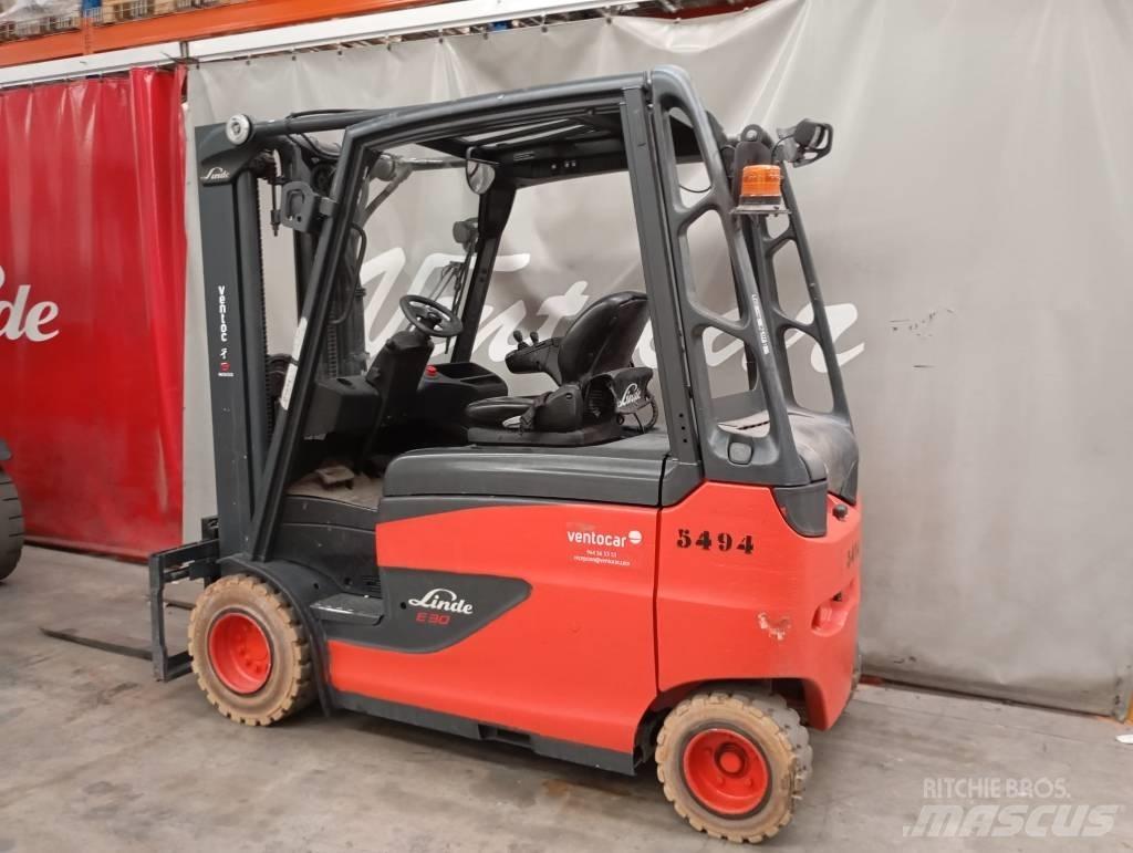 Linde E 30 Electric forklift trucks