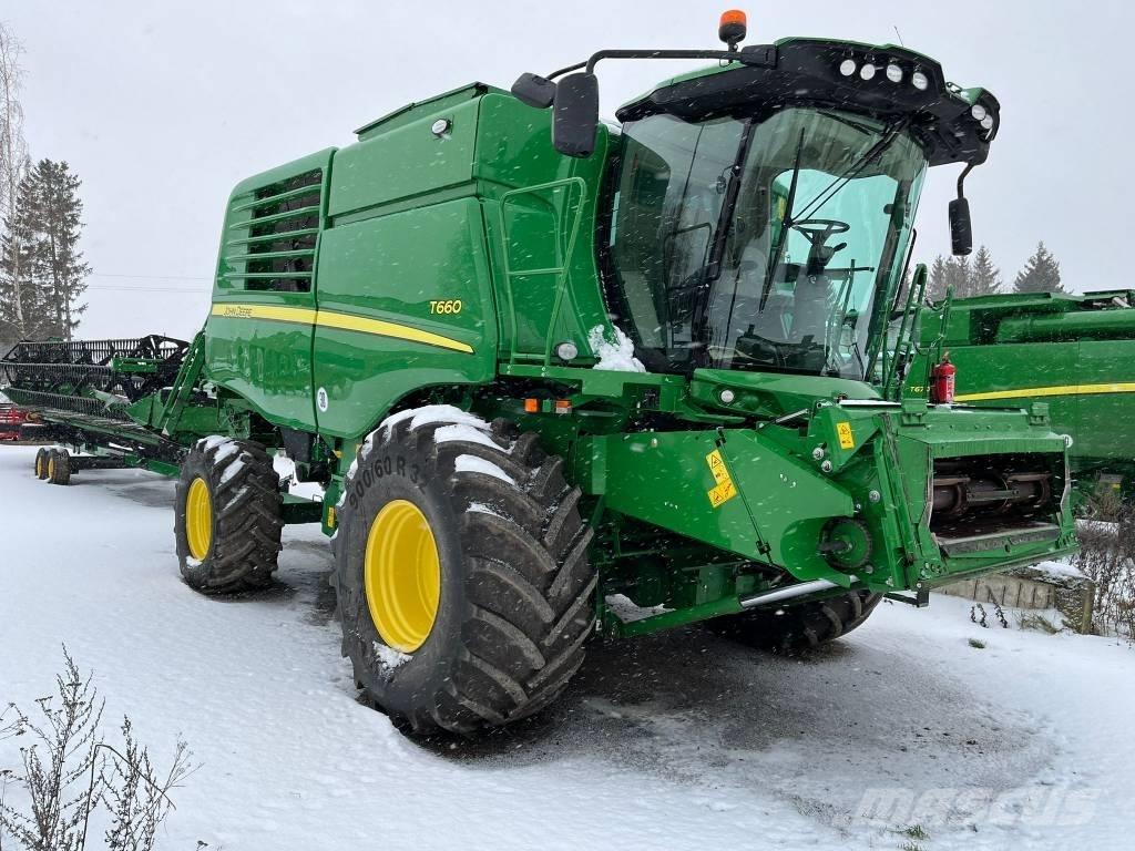 John Deere T 660 Combine harvesters