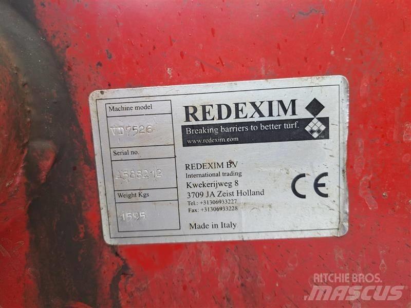 Redexim 7526 Aerators and dethatchers