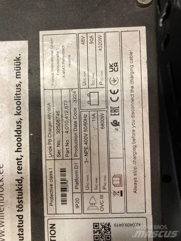 Linde R14/1120 Reach trucks