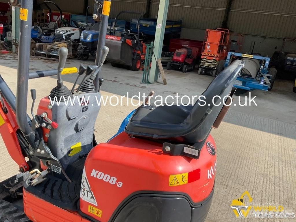 Kubota K 008-3 Mini excavators < 7t (Mini diggers)