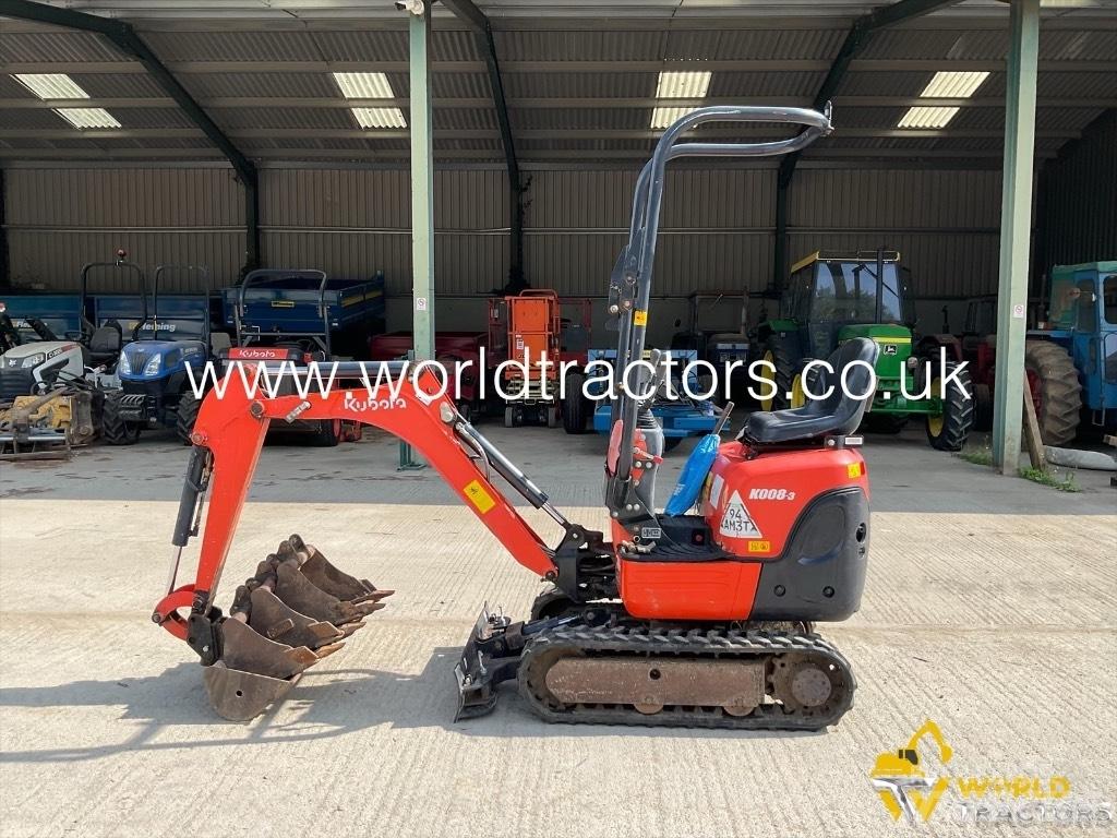 Kubota K 008-3 Mini excavators < 7t (Mini diggers)