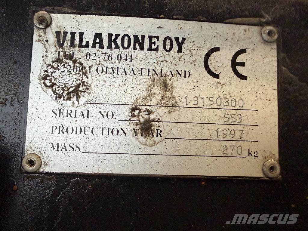 Vila Hiekoitin Compact tractor attachments