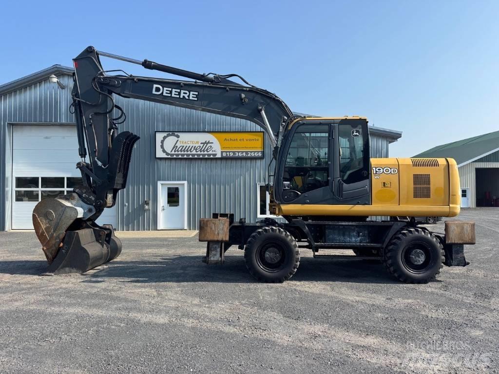 John Deere 190 DW Wheeled excavators