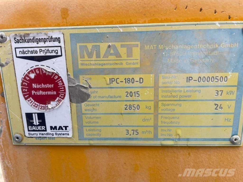 Bauer MAT IPC 180-D Construction - Others