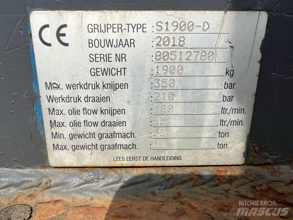Dehaco S1900-D Grapples