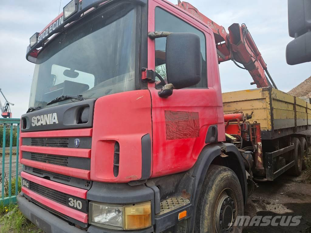 Scania P 94 FASSI Box body trucks