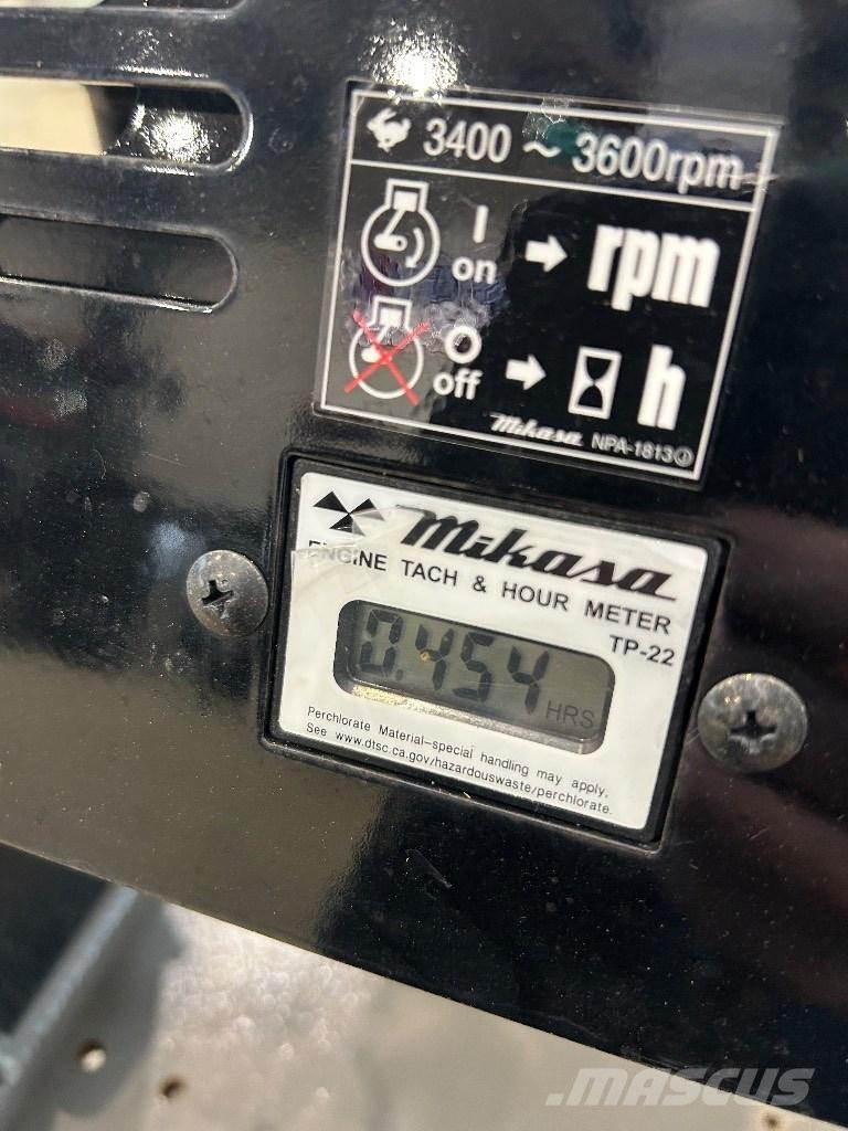 Mikasa Mvh 158 GH Plate compactors