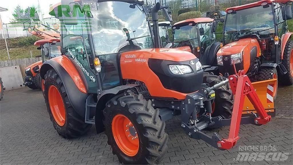 Kubota m4073 cab Tractors