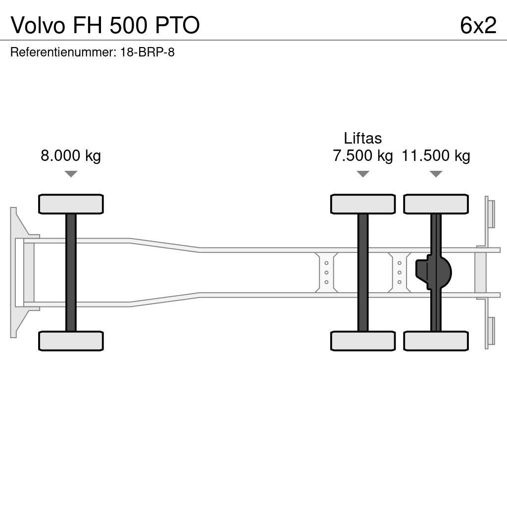 Volvo FH 500 PTO Chassis Cab trucks