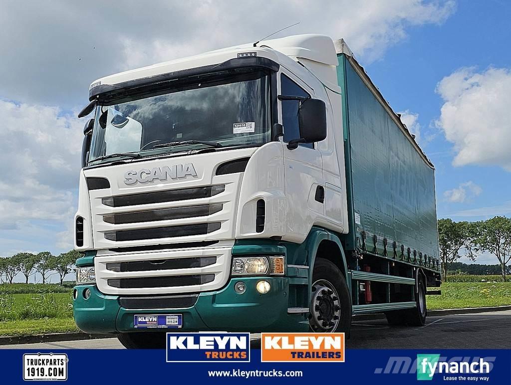 Scania G320 Curtainsider trucks