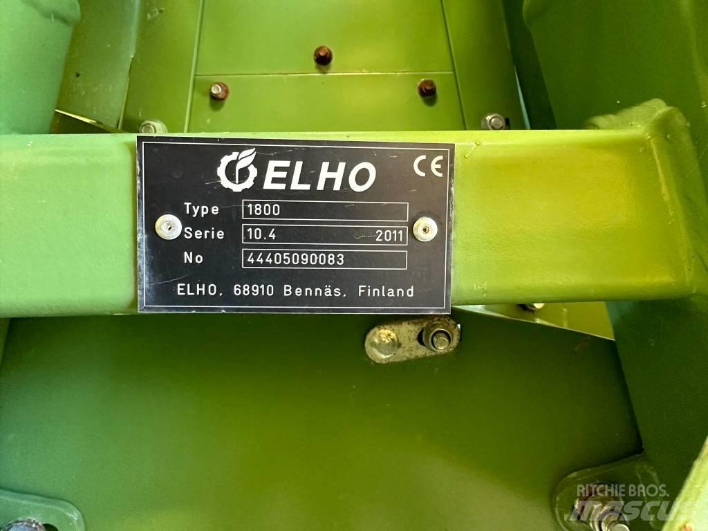 Elho 1800 Bale shredders, cutters and unrollers