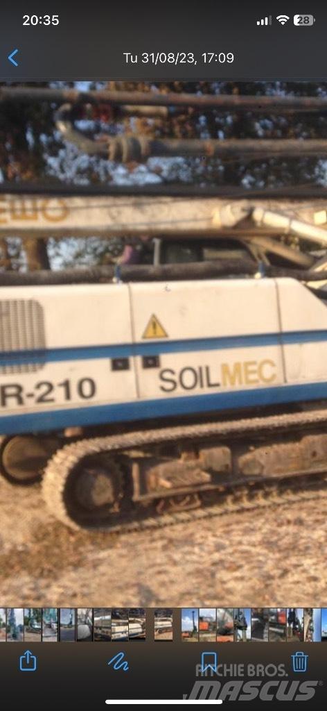  Soil mec R 210. Cfa Other drilling equipment