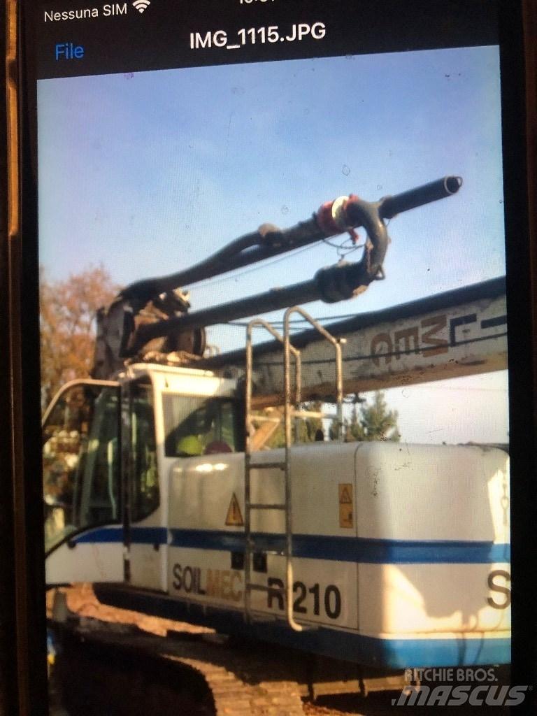  Soil mec R 210. Cfa Other drilling equipment