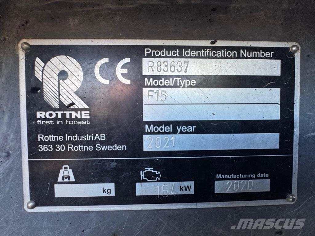 Rottne F15D Forwarders