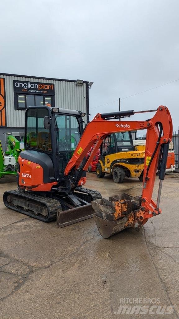 Kubota U 27-4 Mini excavators < 7t (Mini diggers)