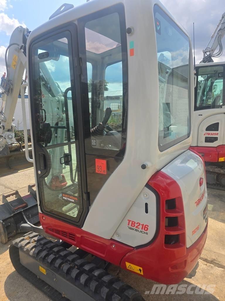 Takeuchi TB 216 A Mini excavators < 7t (Mini diggers)