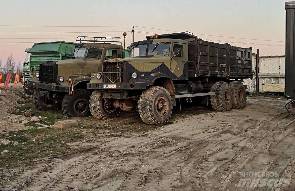 Kraz 6x6 Tipper trucks