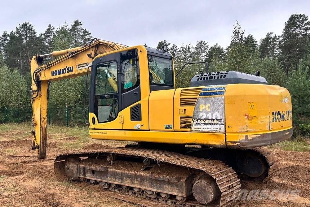 Komatsu PC 210 LC Crawler excavators
