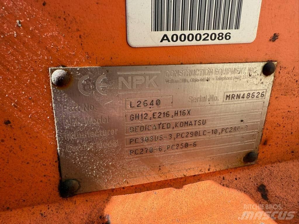 NPK GH 12 Hammers / Breakers