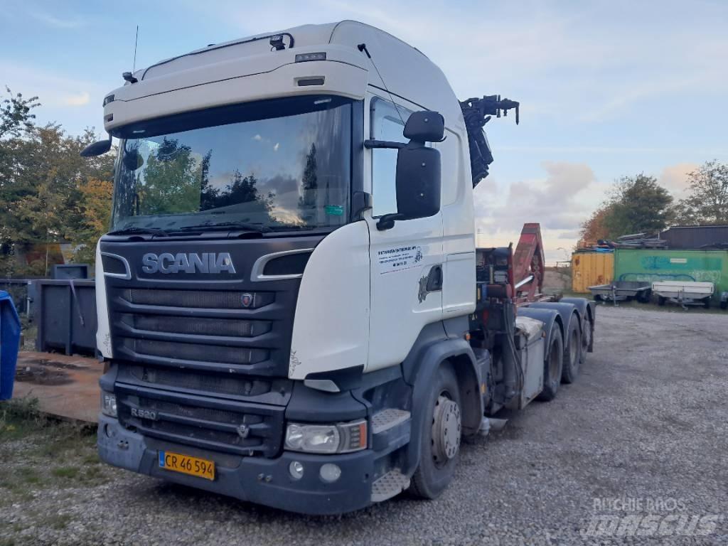 Scania R 520 Crane trucks