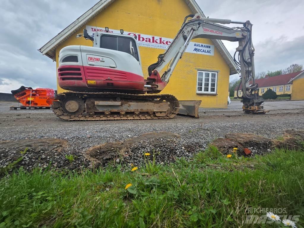 Takeuchi TB 290 Midi excavators  7t - 12t