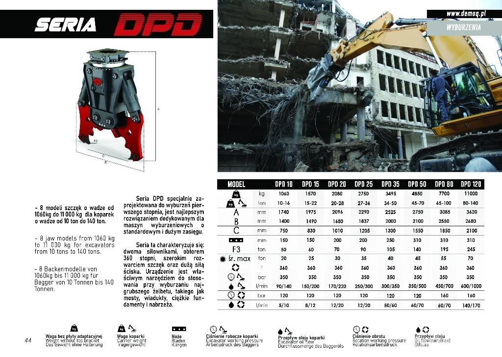  DEMOQ DPD50 Pulveriser (Demolition Crusher ) 