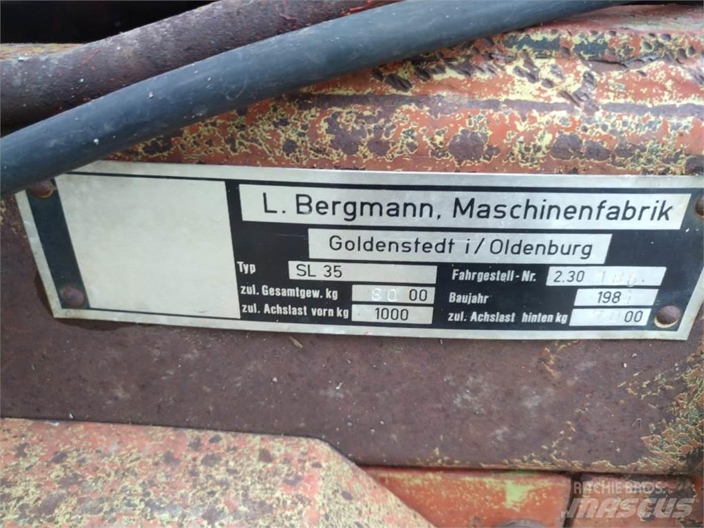 Bergmann SL 35 Self loading trailers