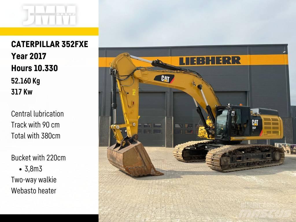 CAT 352 FXE Crawler excavators