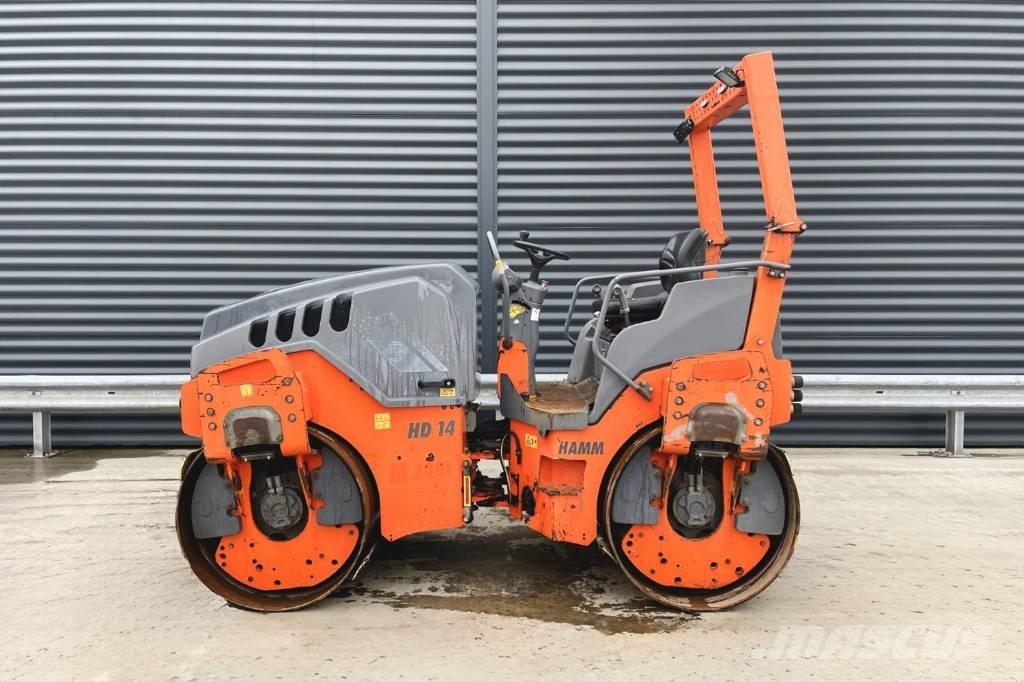 Hamm HD 14 VV Twin drum rollers
