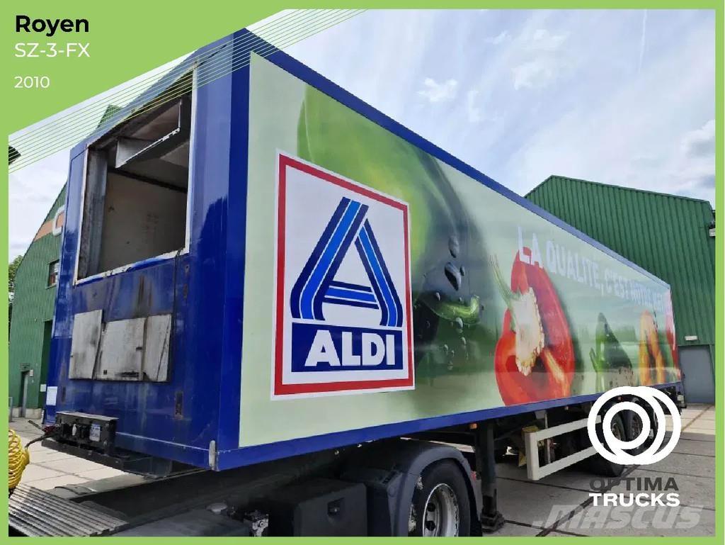  Royen SZ-3-FX Box body semi-trailers