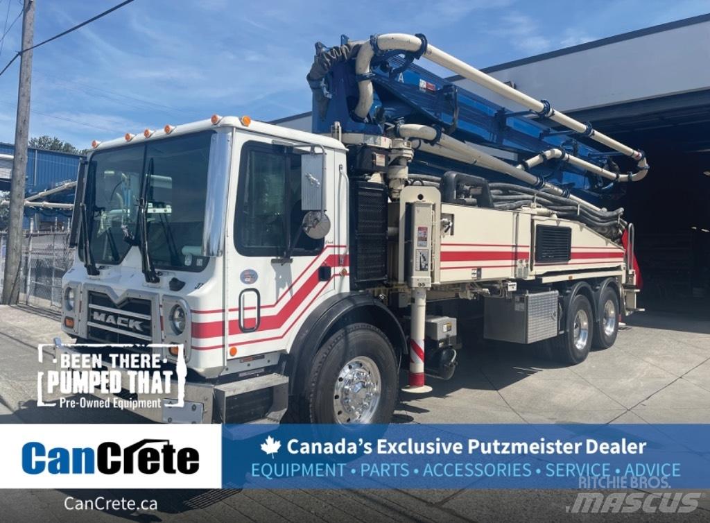 Putzmeister 36Z.16H Concrete pump trucks