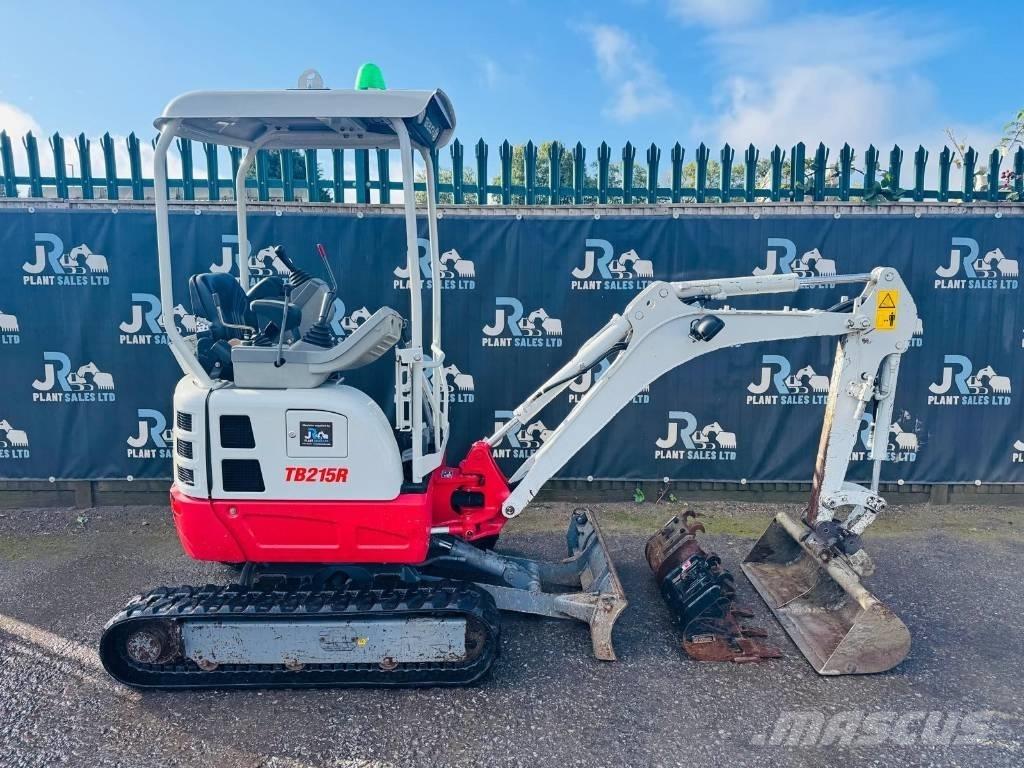 Takeuchi TB 215 R Mini excavators < 7t (Mini diggers)