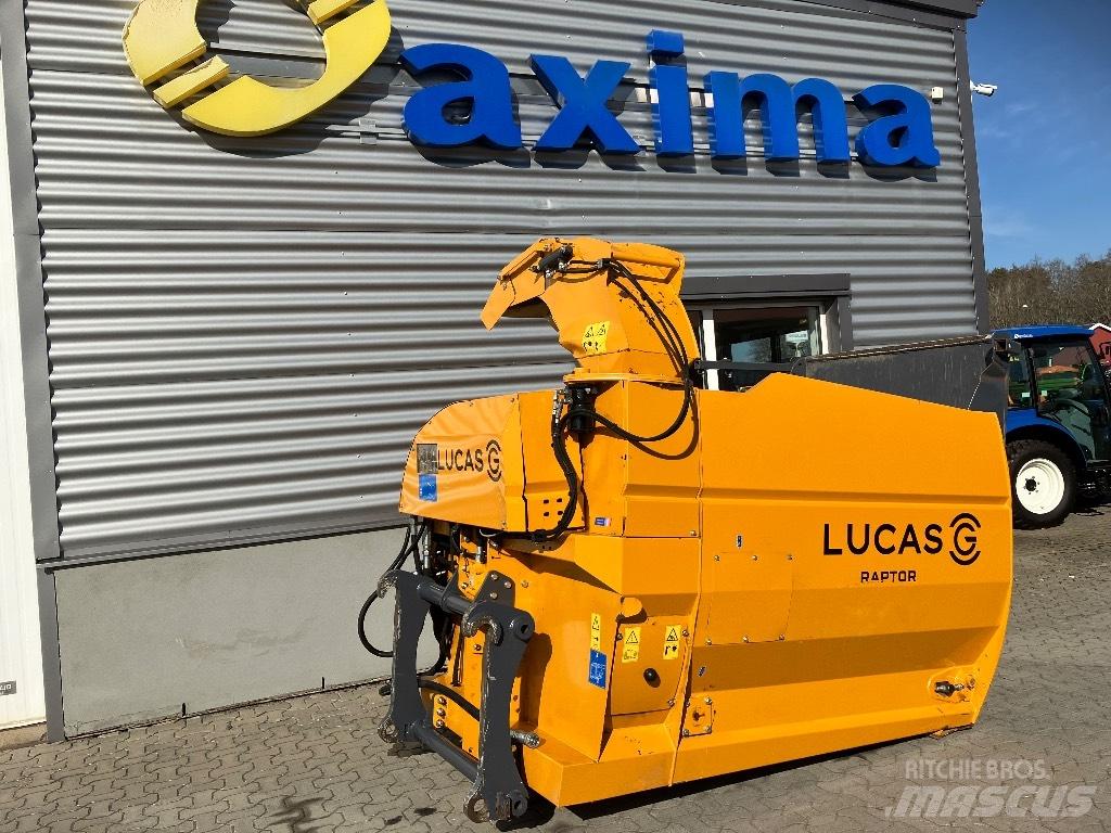 Lucas Raptor Bale shredders, cutters and unrollers