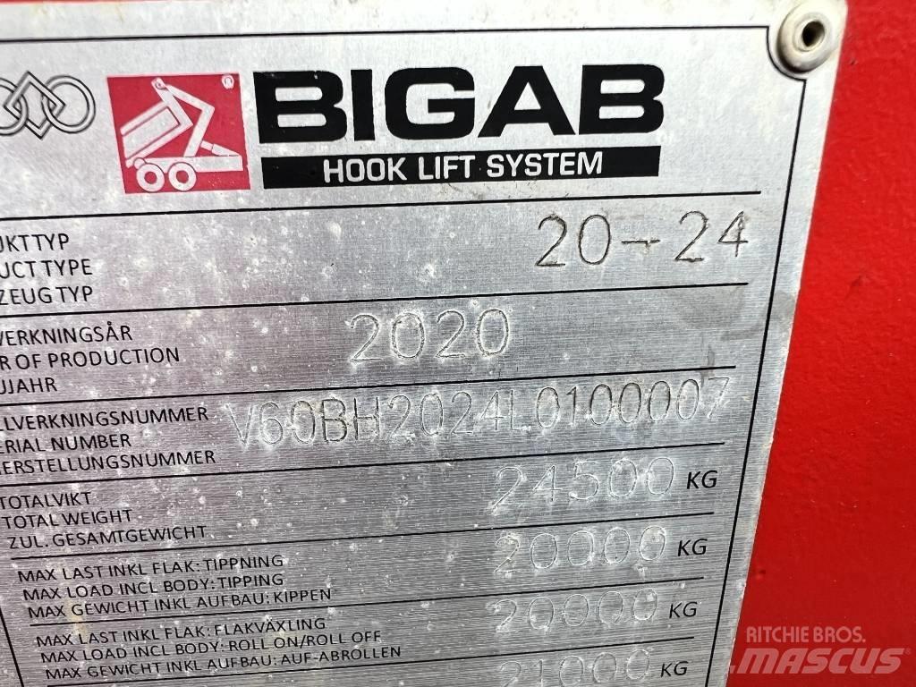 Bigab 20-24 Tipper trailers
