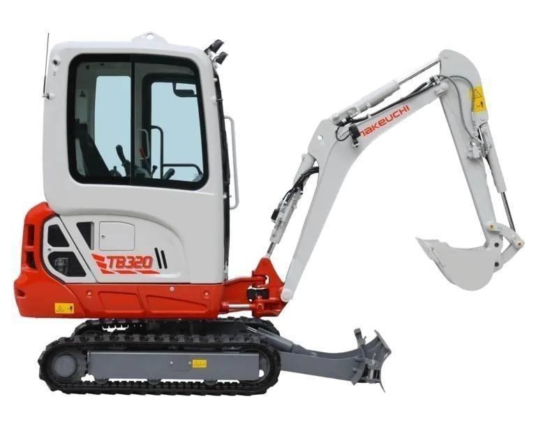 Takeuchi TB320 Mini excavators < 7t (Mini diggers)
