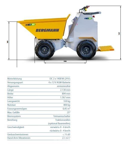 Bergmann C 301L Site dumpers
