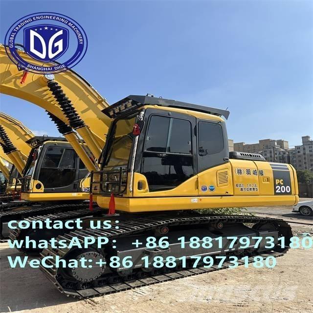 Komatsu PC 200-7 Crawler excavators