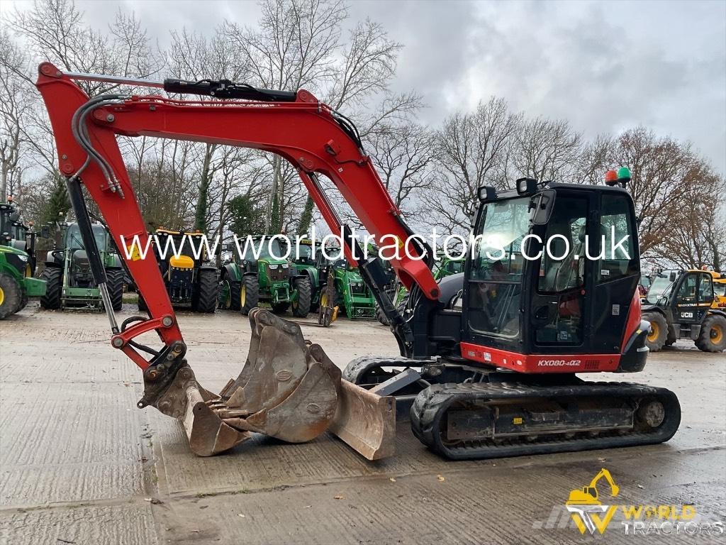 Kubota KX 080-4 Midi excavators  7t - 12t