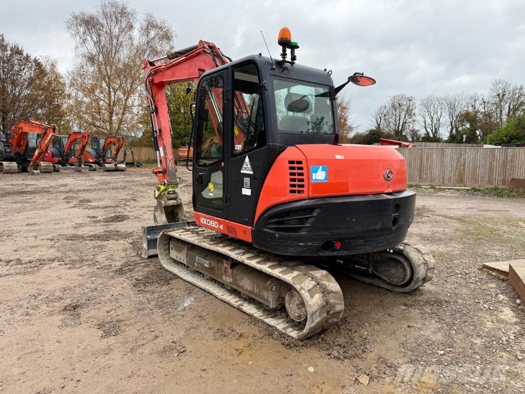Kubota KX 080-4 Midi excavators  7t - 12t