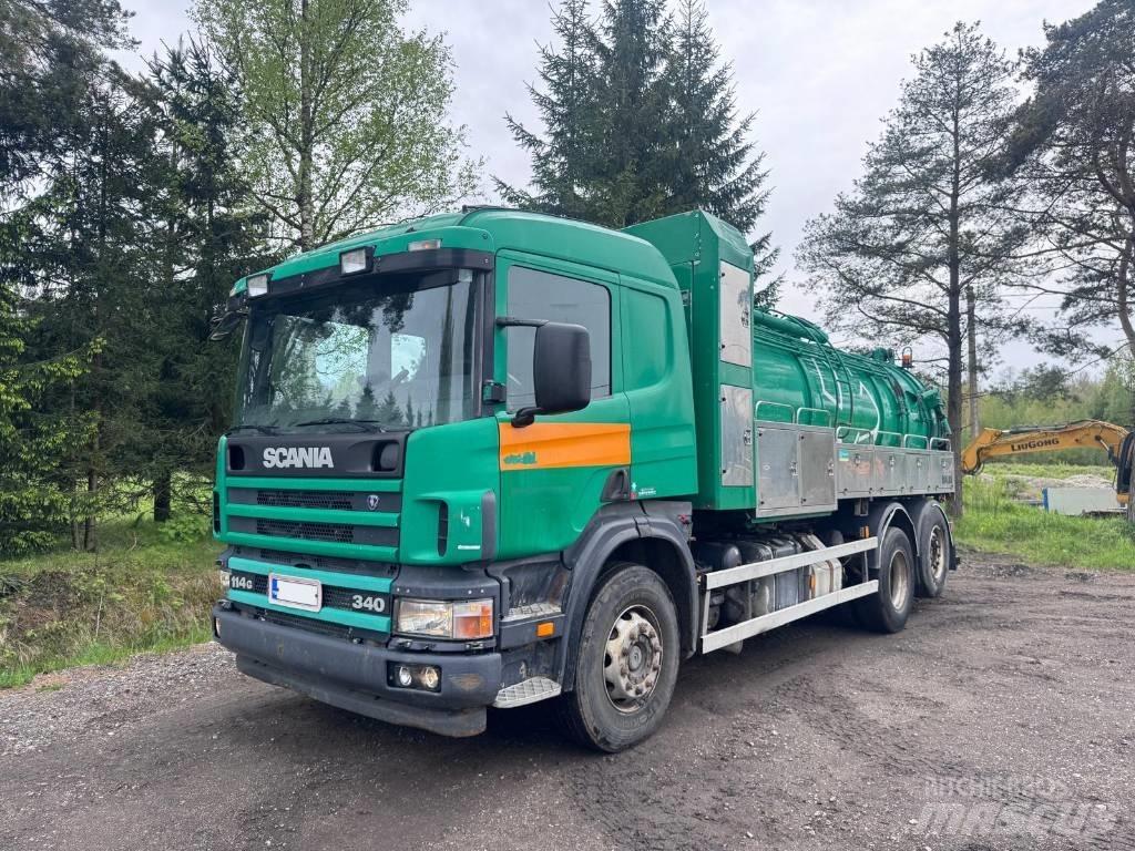 Scania P 114 Combi / vacuum trucks