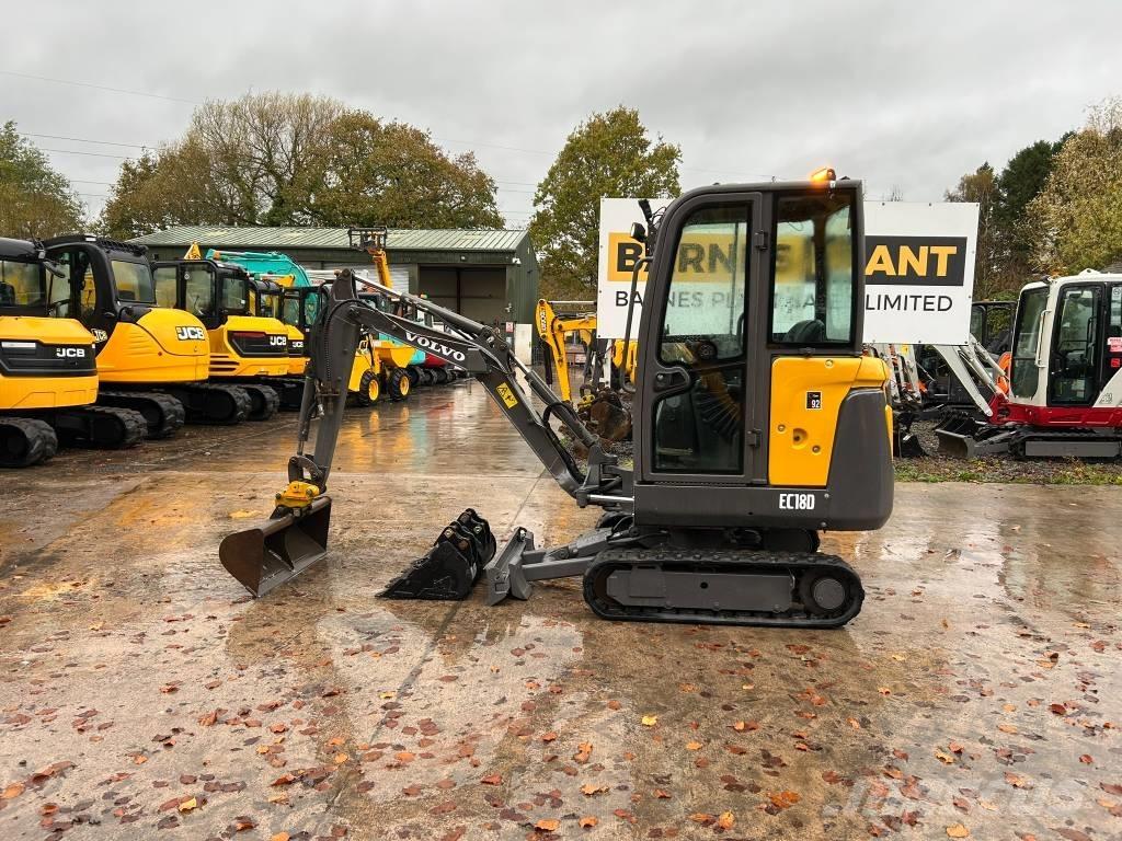 Volvo ec18d Mini excavators < 7t (Mini diggers)