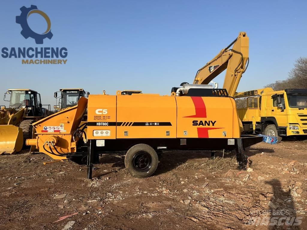 Sany HBT 80 C Concrete pump trucks