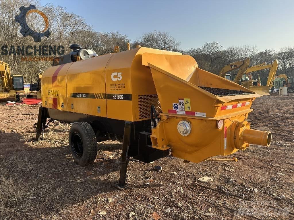Sany HBT 80 C Concrete pump trucks